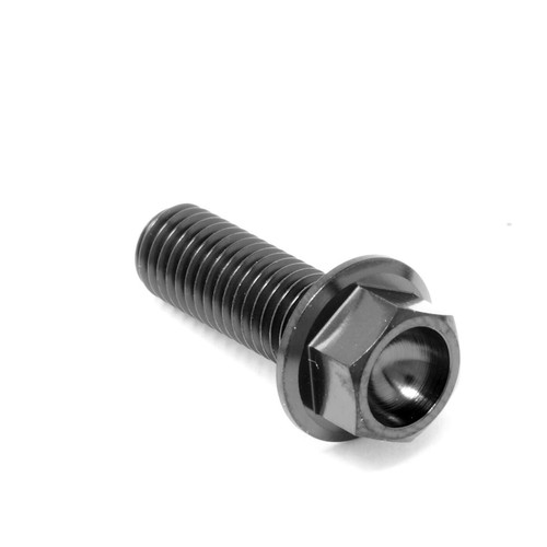 M7 X 10 MM Titanio Esagonale Flangia Bulloni Vite Gr5 Filo X 1.0