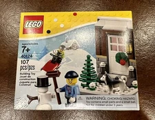 LEGO Seasonal: Winter Fun (40124) Christmas Gift Vignette Dog Snowman New Sealed