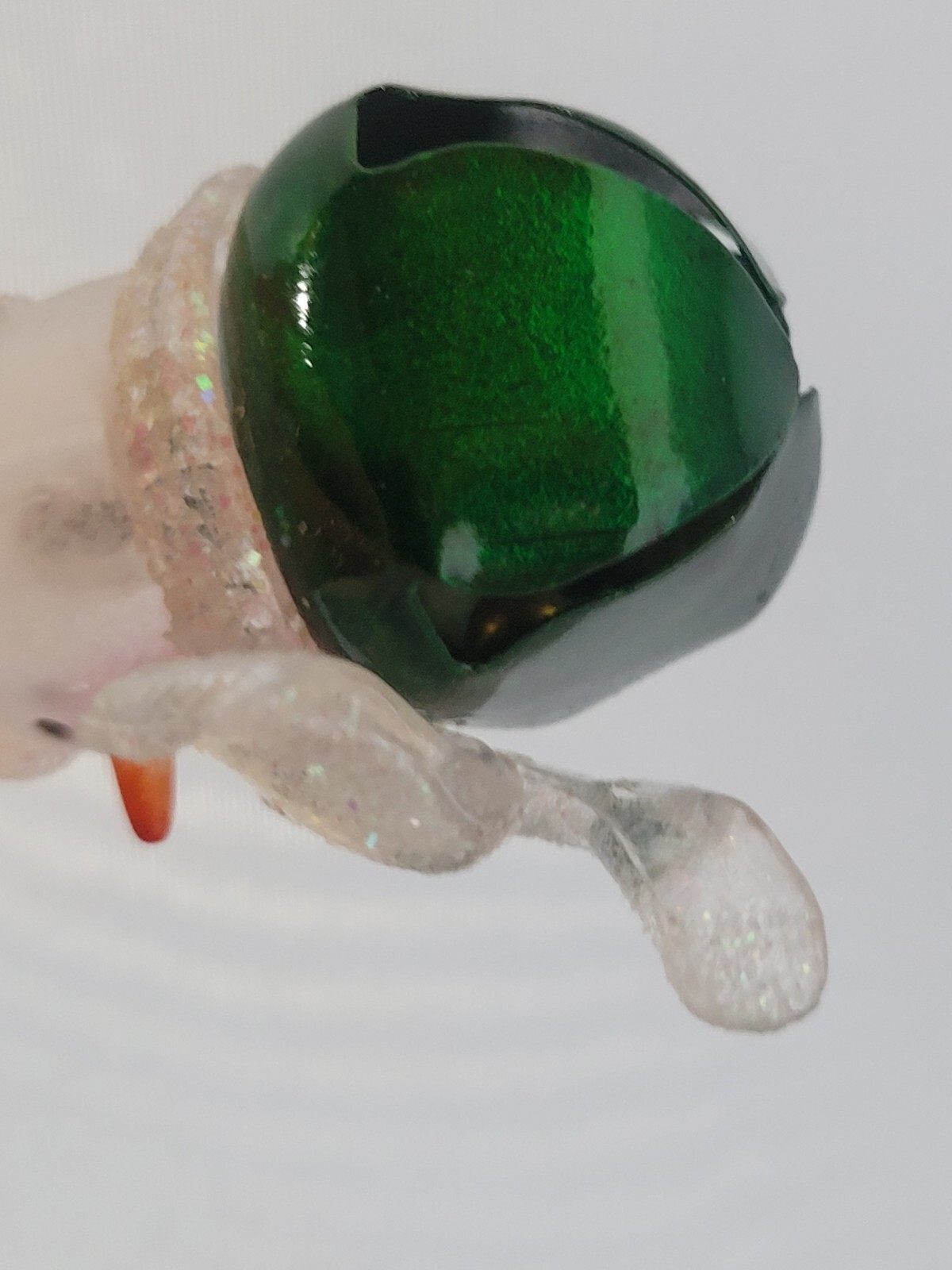 Vintage glass/bell snowman ornaments. 2.5x1.5” eBay