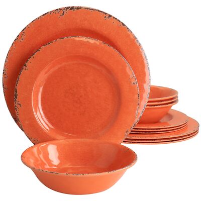 Laurie Gates California Designs Mauna 12 Piece Melamine
