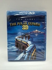The Polar Express 3D Blu-ray OOP Sealed ! 🔥 Tom Hanks Fast Shipping!