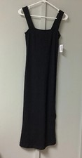 NWT Old Navy Women’s Ribbed Size Medium Bandage Bodycon Dress Sleeveless Square
