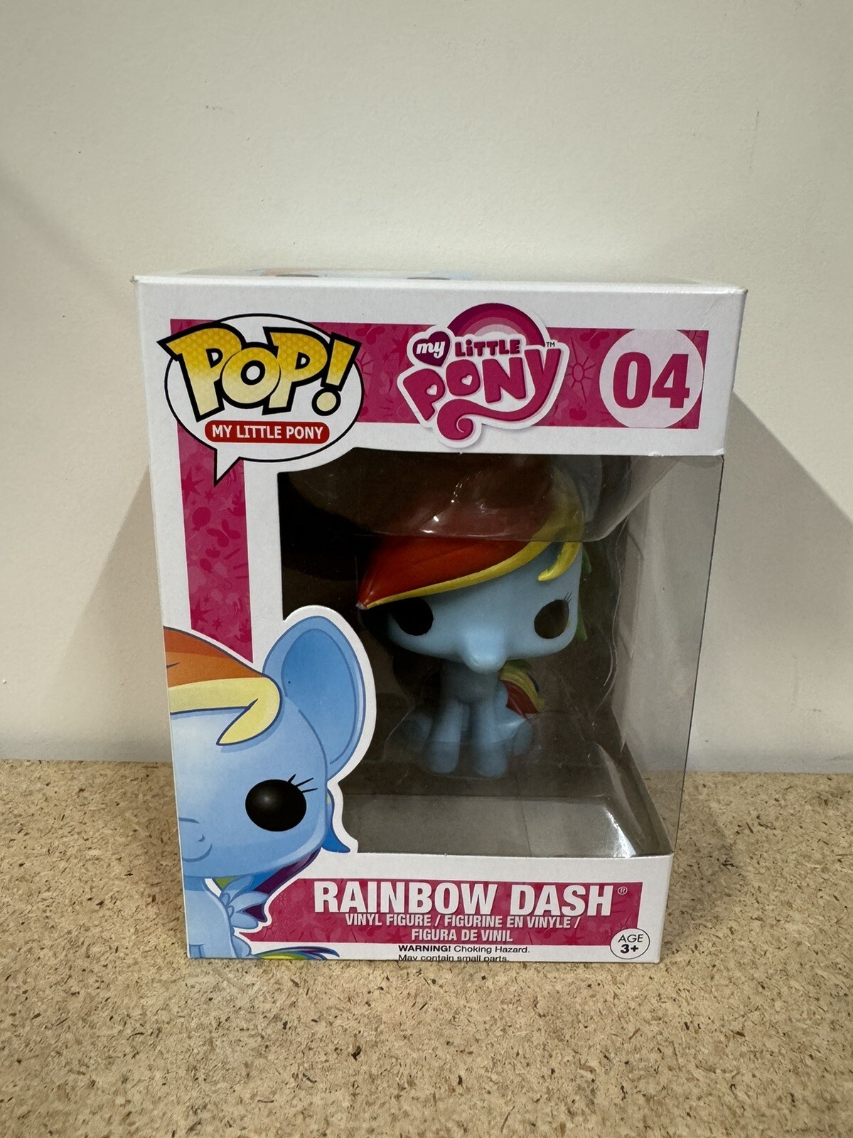 ¡Vinilo Funko Pop! Figura De Juguete My Little Pony #04 Rainbow Dash