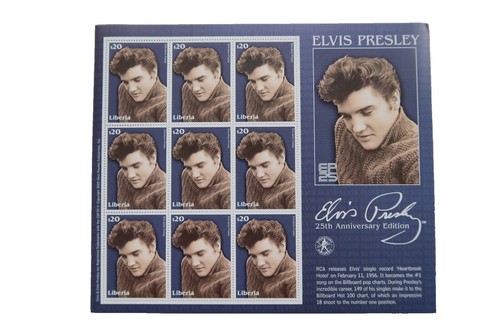 Scott #2721 Elvis Presley King of Rock & Roll Full Sheet of 40