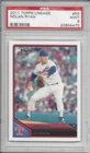2011 Nolan Ryan Topps Lineage #55 PSA 9 Rangers