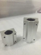 1 pcs SC25LUU  Dual Linear Rod Block Carriage for WC25 Linear Rod Router Bearing
