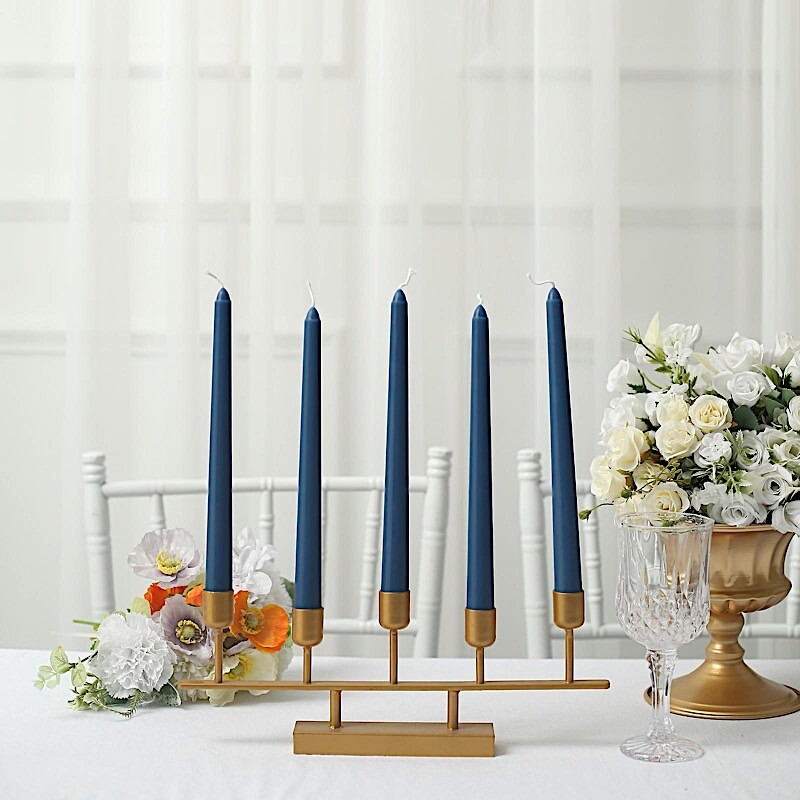 キャンドル 12本×4ダース　ネイビー　【結婚式】 12 Navy Blue Premium 10