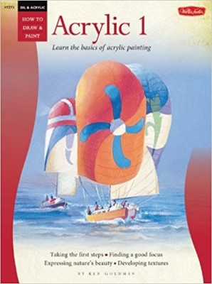 Acrylic 1 (Oil & Acrylic) Learn the basics of painting NEW (Paperback) Book