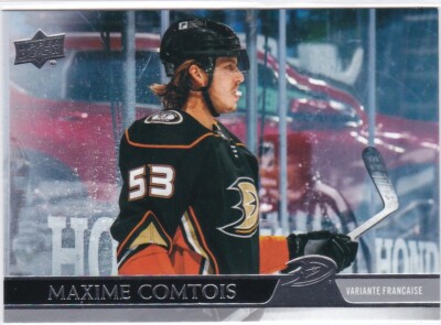 2020-21 Upper Deck EXTENDED French Parallel #501 MAXIME COMTOIS-DUCKS