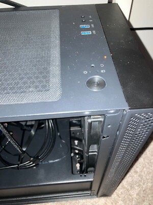 pc gaming desktop, newly built with a AMD Ryzen 7 5800X, and a intel arc a380