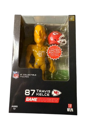 Game Changers TRAVIS KELCE YELLOW VARIANT  NFL 6'' Collectible Figure SEALED NEW