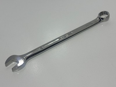   Snap-on Tools USA OEX22B 11/16'' SAE Chrome Combination Wrench, 12 Point