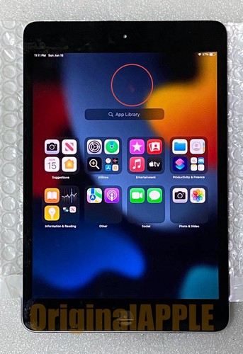 NEGRO 🍏100% OEM Original Apple iPad Mini 4 Pantalla Digitalizador Sensor A1538 A1550 - Imagen 2 de 5