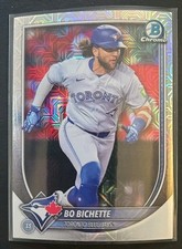 Bo Bichette 2025 Bowman Chrome Mega Box Mojo Refractor #92 Blue Jays 