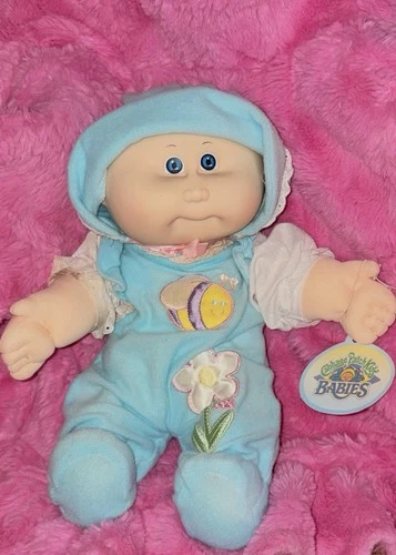 1987 Coleco Cabbage Patch Kids Babies #3800 Falda Fairlie “Baby Powder Scented”