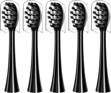 Replacement Toothbrush Heads Compatible with Gleem Electric Toothbrush, W Shape