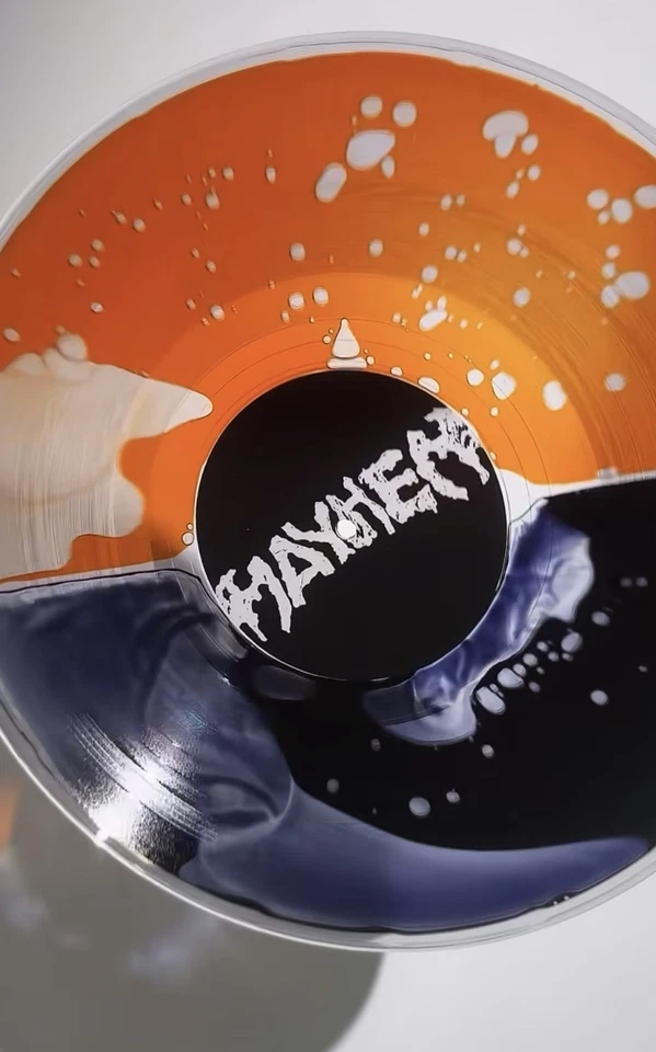 Lady Gaga – Mayhem - Liquid Orange & Black / etched Vinyl – Bad World   PRESALE Foto 2 de 4