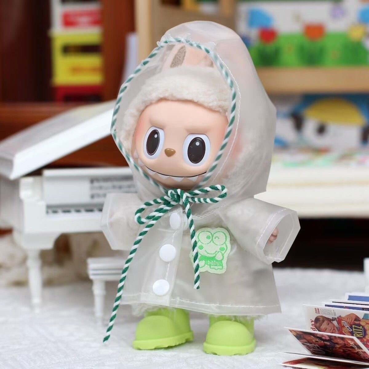 17cm Monster Doll Raincoat Replacement Outfit PP117 (Doll Not Included)
