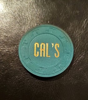Cal's Gin Mill Las Vegas $5 Gaming Chip