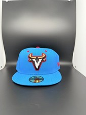 Men's New Era Blue Visalia Rawhide Copa De La Diversion 59FIFTY Fitted Hat 7-5/8