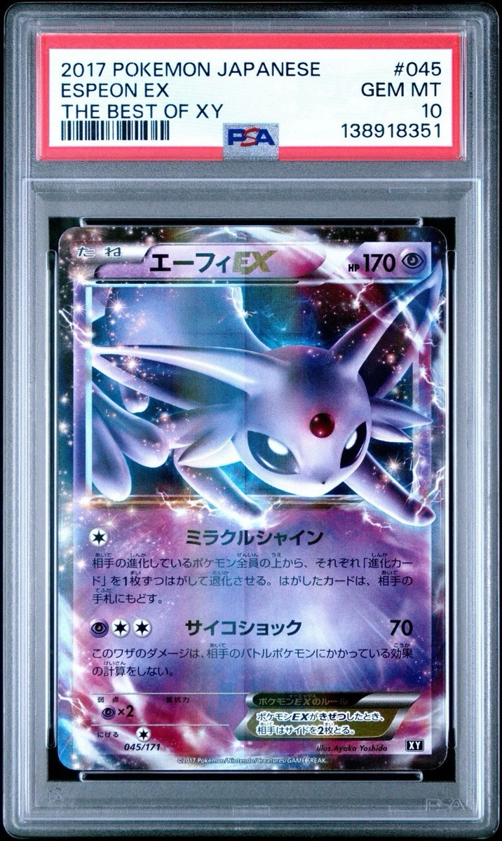 Pokémon TCG Grade 10 XY Japanese Individual Collectible Card Game