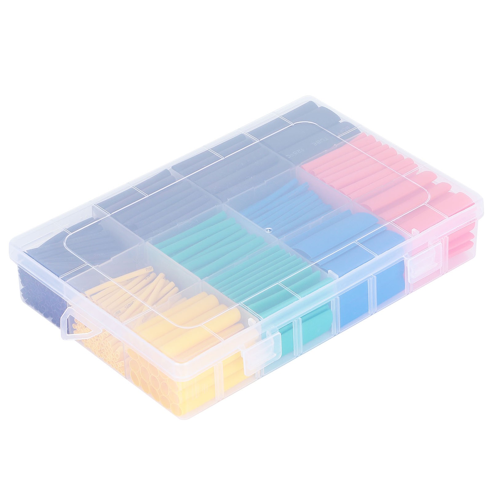 530Pcs Heat Shrink Tubing Insulation Protection Shrinkable Combination Set Color