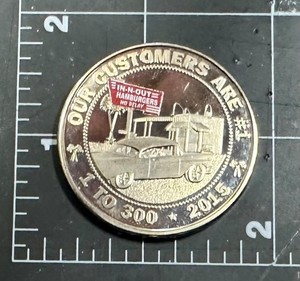In N Out Coin for sale | eBay