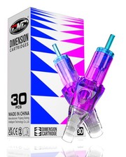 Tattoo Cartridge Needles 30pcs Assorted Needle Round Magnum Cartridges 10 Bu...