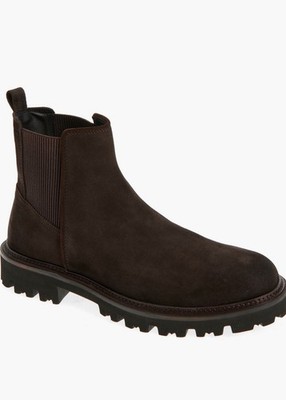 New BOSS  Chelsea Boots Men's Suede US 9M MSRP $325