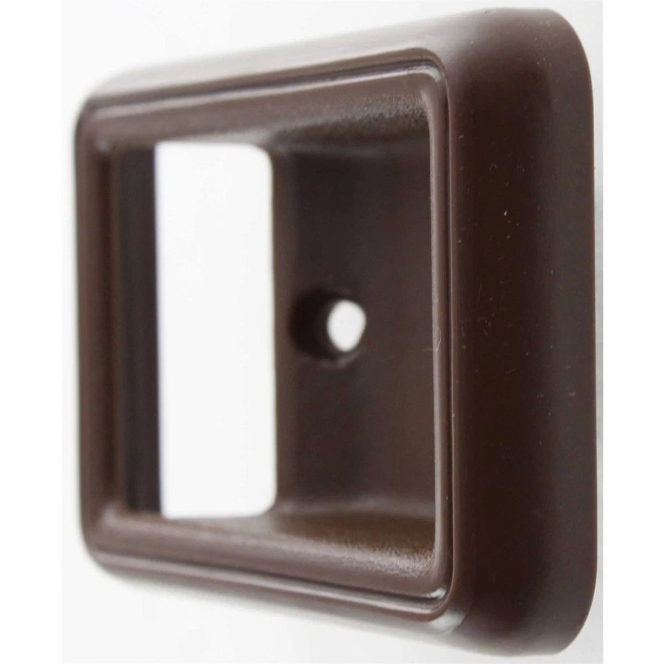 New Pack Door Handle Trims Set of 2 Left or Right Side Front Brown Pickup RH LH Foto 4 de 4