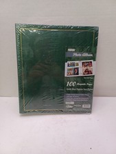 Vintage Pioneer Photo Album 100 Magnetic Fast Stick Pages Dark Green New Sealed