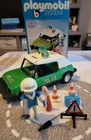 Playmobil 3215 System V1 Klicky Police Auto Set Vintage 1974 With Box