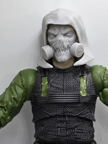 3d Print SCARECROW MAN HEAD 1:10 7"  DIAMOND SELECT MCFARLANE DC MULTIVERSE