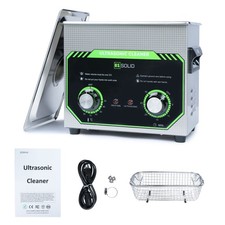 U.S. Solid SS Mechanical Ultrasonic Cleaner Cleaning Machine 3L 40kHz