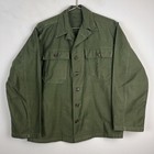 Vintage OG 107 Shirt Men’s Small 1947 WWII Korean War Dark Green — photo 1