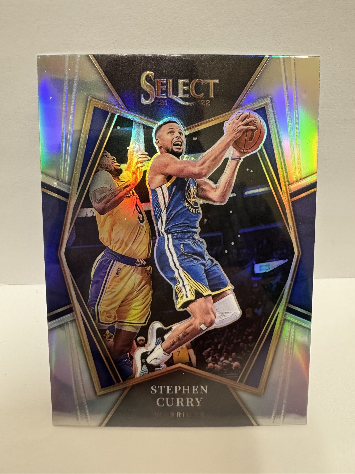 STEPHEN CURRY 2021-22 Panini Select - Premier Level #121 Silver Prizm