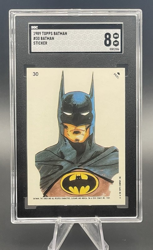 1980s Batman Cards - Batman Cards