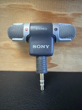 Sony ECM-DS70P Condenser Consumer Microphone 3.5MM Stereo Mic Only Made In Japan