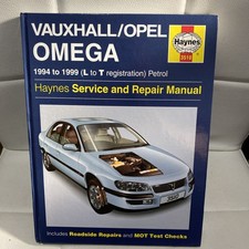 Haynes Vauxhall/Opel Omega Manual L - T reg 1994 to 1999 - Collectors