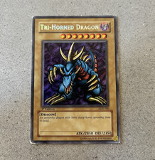 Tri-Horned Dragon LOB-000 The Legend of Blue Eyes White Dragon 1st