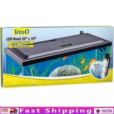 LED Aquarium Hood W/ Energy Efficient Lighting Filter Compatible Low Profile New