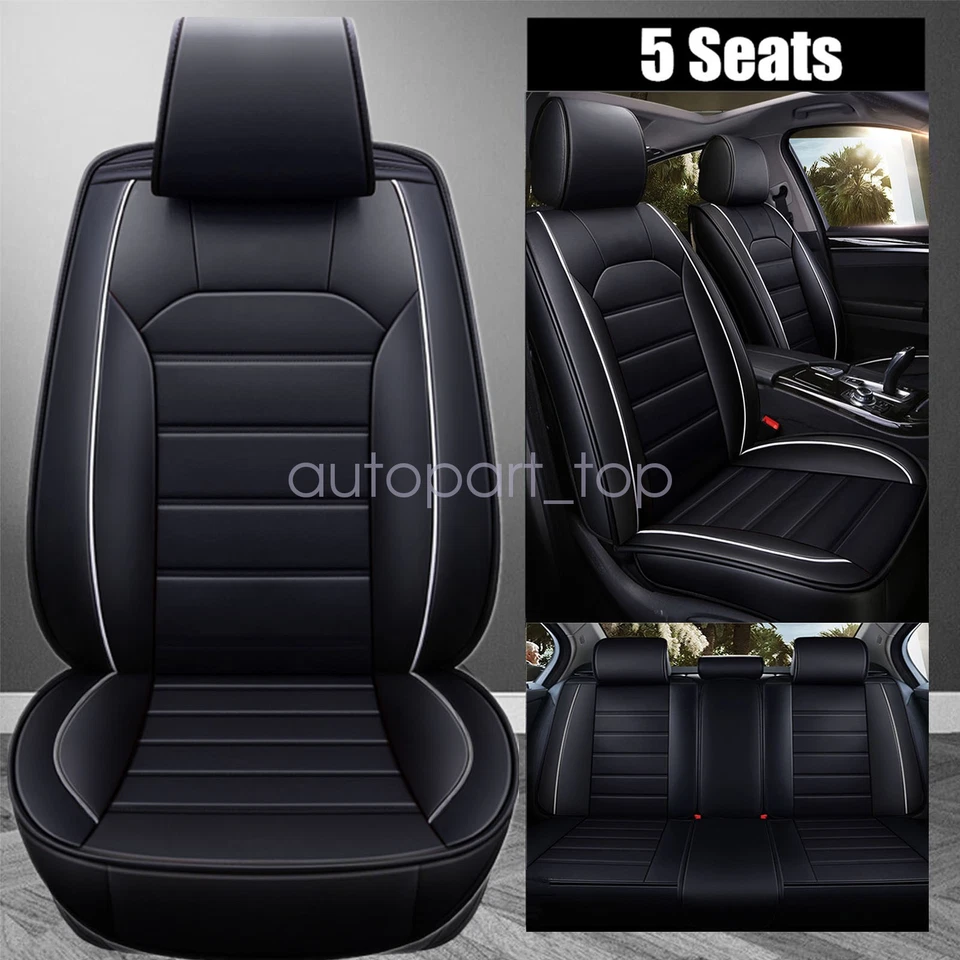 For Mazda CX-5 2013-2024 Faux Leather 5 Seat Car Seat Cover Pad Cushion Set - Image 4 of 4