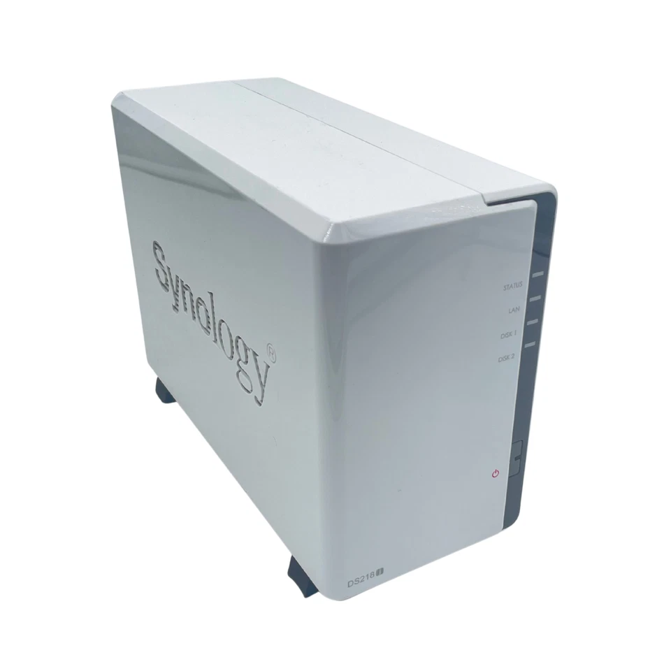 Synology DiskStation DS218j 2-Bay NAS System 512MB DDR3 Dual-Core 1.3GHz Gigabit - Image 3 of 4