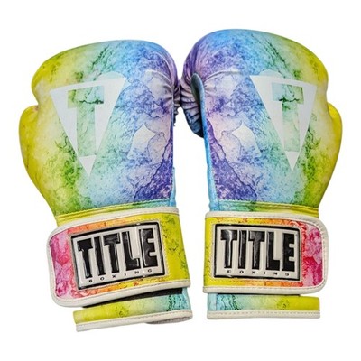 Colorful Title Boxing Gloves Bag Tie Dye size Small Synthetic