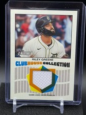 Riley Greene 2026 Heritage Clubhouse Collection Game Used Jersey - Tigers
