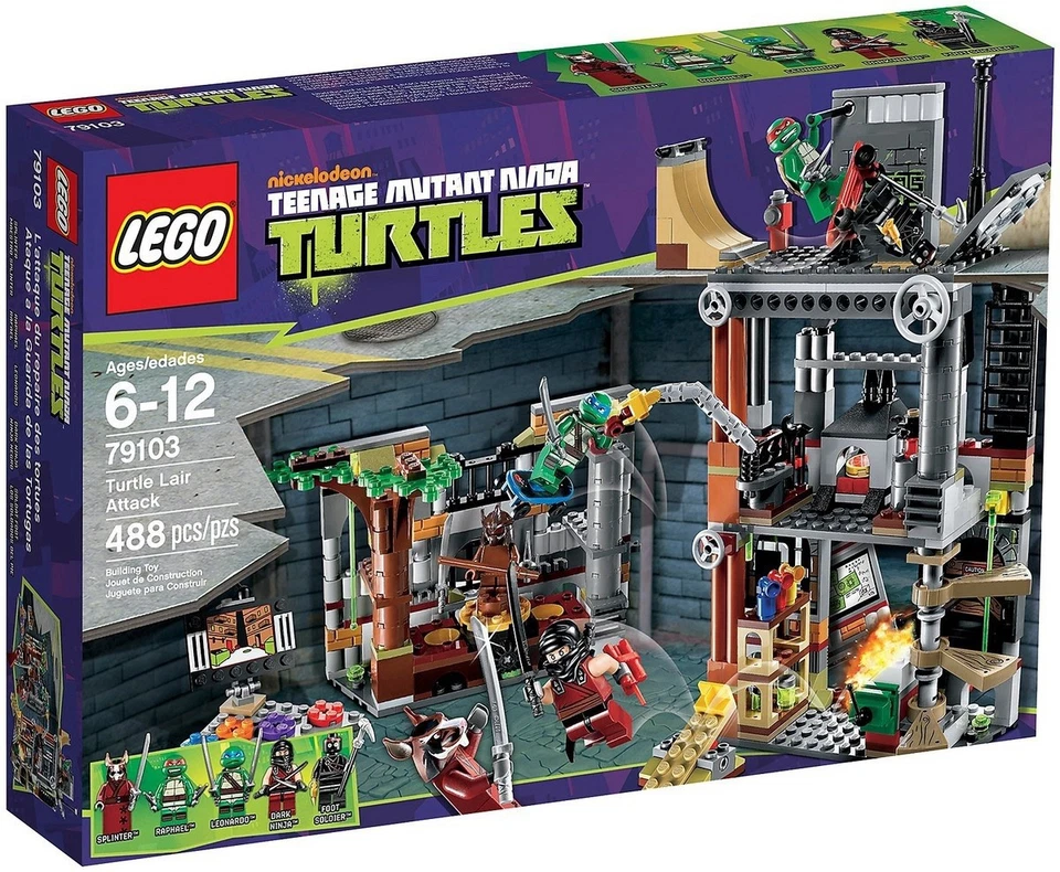 LEGO Teenage Mutant Ninja Turtles: Turtle Lair Attack (79103) - Image 2 of 4