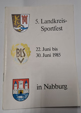 Pismo świąteczne 5. Powiatowy Festiwal Sportu 22. -30 czerwca 1985 w Nabburgu
