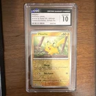 Pokémon Pikachu SV151 Reverse Cosmos Holo 025/165 CGC 10 Costco Exclusive