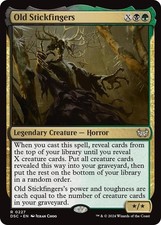 Old Stickfingers MTG Commander: Duskmourn: House of Horror 227 R NM