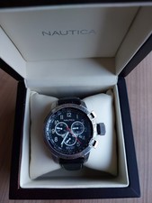 Sehr schöne Nautica Herren Chrono Armbanduhr A29504, OVP!